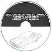 1966 Chevelle & El Camino Factory Assembly Instruction Manual