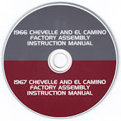 1966-1967 Chevelle & El Camino Factory Assembly Instruction Manual