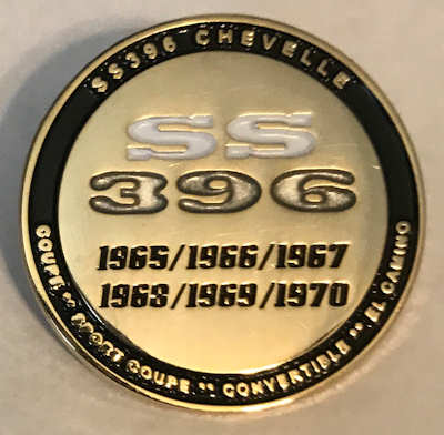1965 CHEVROLET CHEVELLE  SCRIPT CHEVY   HAT PIN LAPEL PIN 
